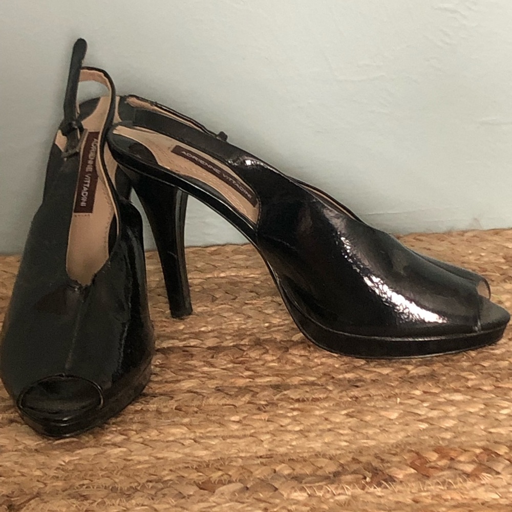 Black Patent Heels